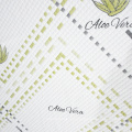 Jacquard Mattress Fabric Fragrant Aloe Vera Aromatic After-treatment Knitted Bedding 100% Polyester Home Textile YARN DYED Weft